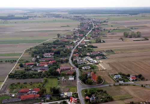 Przyczyna Górna - widok ogólny z lotu ptaka