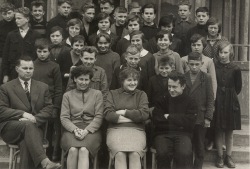 Szkoła Podstawowa -zdjęcie z roku szkolnego 1962/63